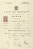Domovský List - VOLESKÝ Bohumil(i) (1868) - vydaný 1937