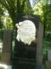 ASCHER Gustav, hrob v židovské části hřbitova Praha-Olšany